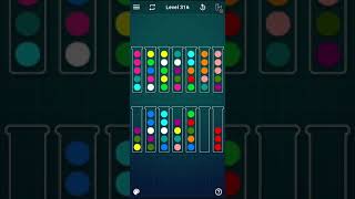 Ball Sort Puzzle - level 316