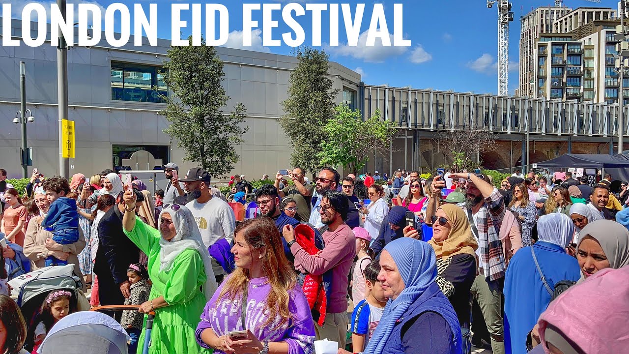 ⁣London Walk | Westfield Shepherds Bush | London Eid Festival | London Food Festival [4K HDR]