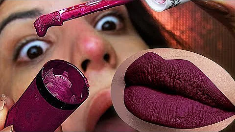 Como fazer batom cor de vinho em casa?