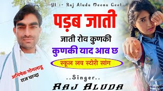 पढ़ब जाती जाती रोव | Meena Geet 😭 | Raj Aluda Meena Geet | स्कुल लव स्टोरी मीणा गीत|Singer Raj Aluda