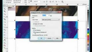 Creating a banner background στο Corel Draw X4 Creating a banner background στο Corel Draw X4