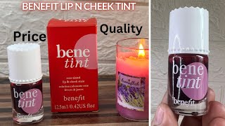 Benetint Lip and Cheek Stain by Benefit Cosmetics|Lip & Cheek Tint for Asian Skin|Glam with Hooria.