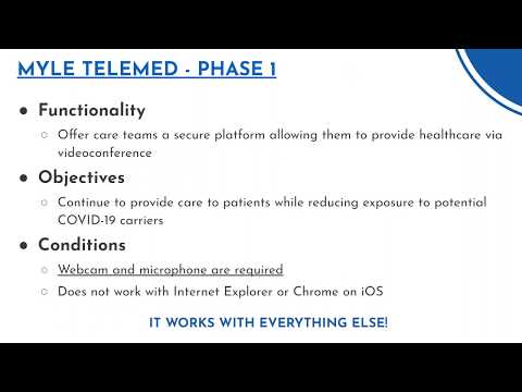 Webinar MYLE : Complete Online Training on MYLE Telemed