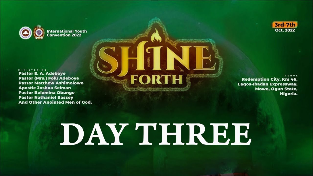 RCCG YOUTH CONVENTION 2022 - PLENARY SESSION 5