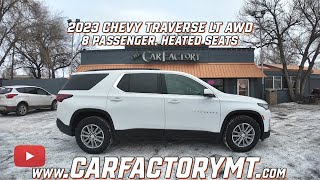 2023 Chevy Traverse AWD 8 Passenger Heated Seats