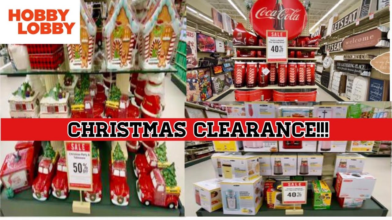 HOBBY LOBBY CHRISTMAS CLEARANCE !! *LIQUIDACIÓN DE NAVIDAD EN LA TIENDA