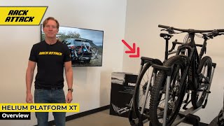 Thule Helium Platform XT Hitch Mounted Bike Rack Overview