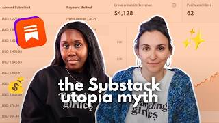 We had to be honest about why we were on Substack, name recognition or money