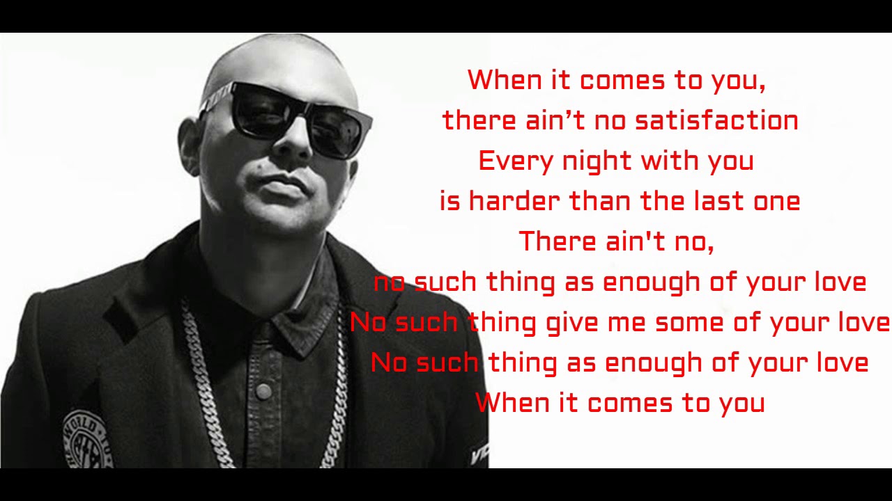 Sean Paul-When It Comes To You (Lyrics) #Hiphop #Lyrics #Seanpaul #Songs - Youtube