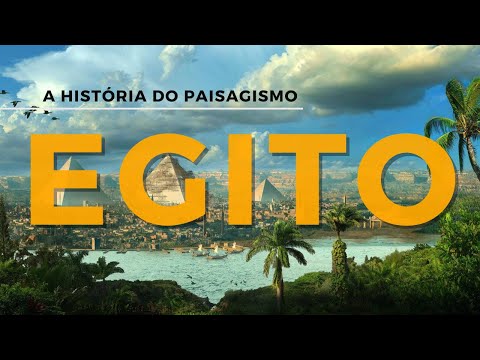 HISTÓRIA DO PAISAGISMO - JARDINS NO EGITO ANTIGO