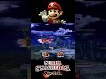 Captain Falcon gets spiked by Mario #shorts #captainfalcon #mario