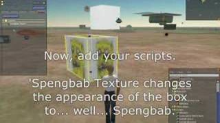 Second Life Tutorials: Spengbab Cubes.