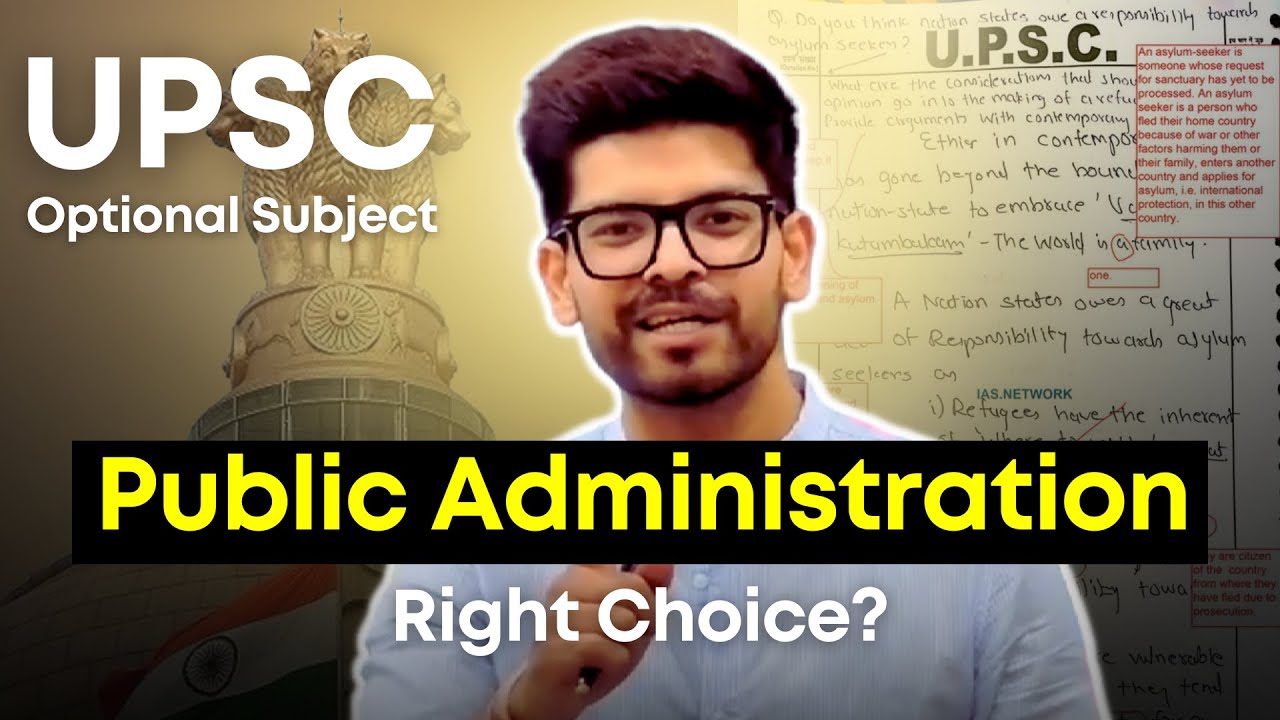 PUBLIC ADMINISTRATION Optional for UPSC | Full Demo by Naman Sir - YouTube