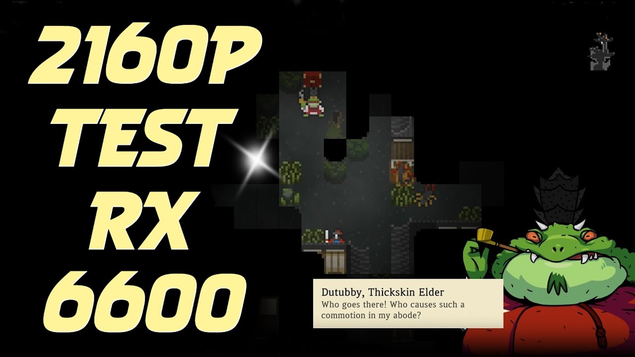 MANGUI / RYZEN 5 5600GT / RX 6600 / TEST IN 2160P ULTRA !