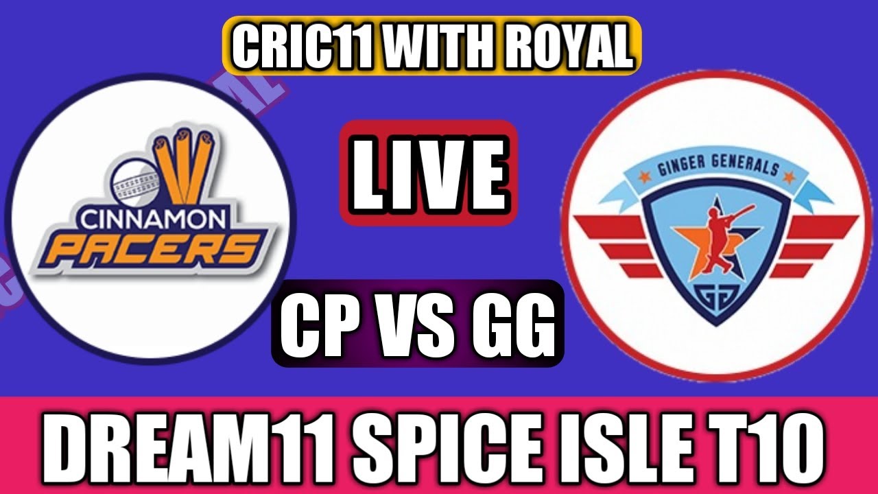 Spice Isle T10 League 2021 Live | CP VS GG Live | T10  | Spice Isle T10 Live | Cric With Royal