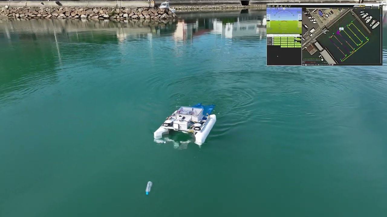 水上清掃ドローン／ジンベエ – 炎重工株式会社