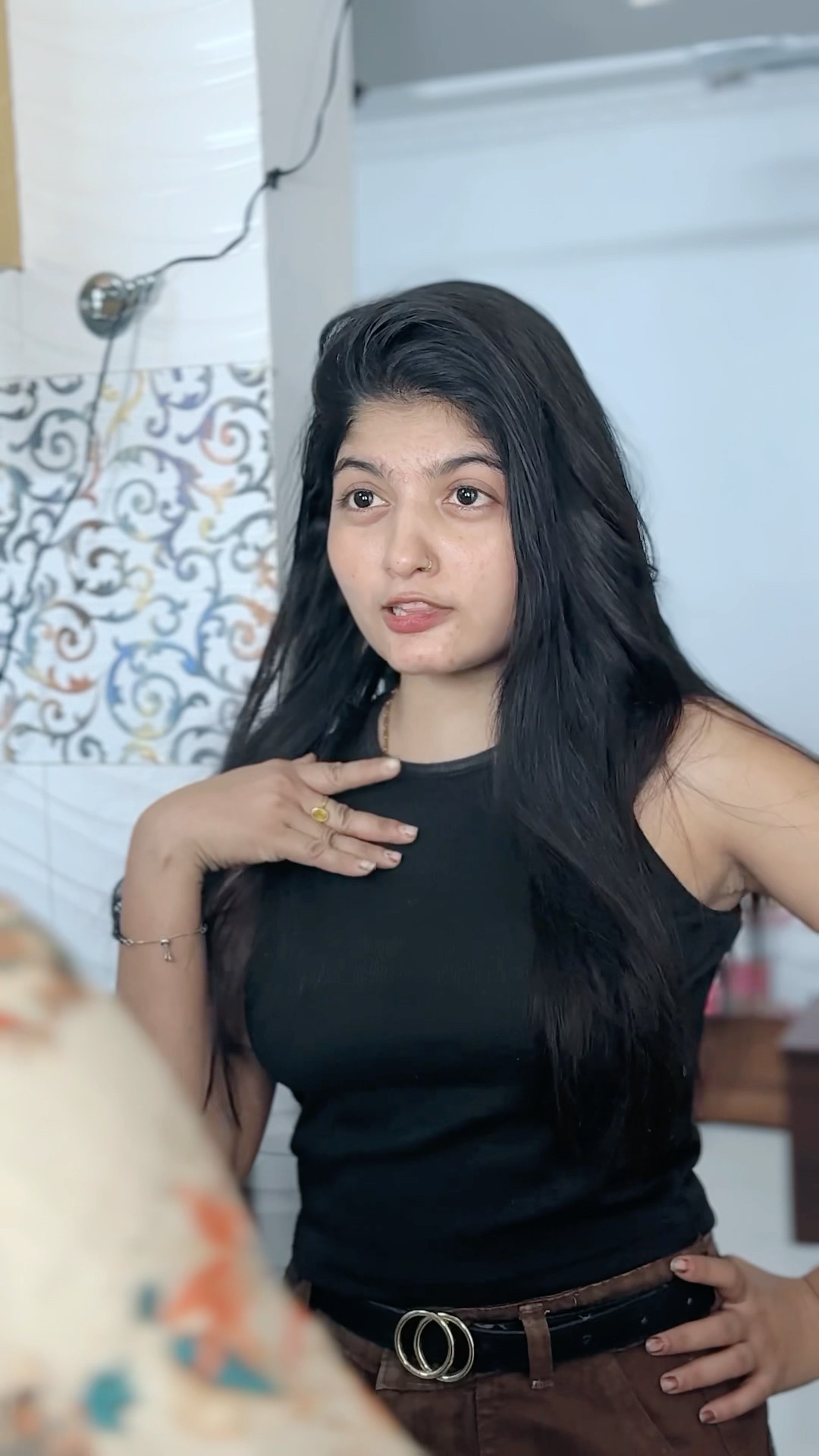 Chhoti ka style ??|| Sisters love || tiyaa Ningwal #foryou #trending #youtube