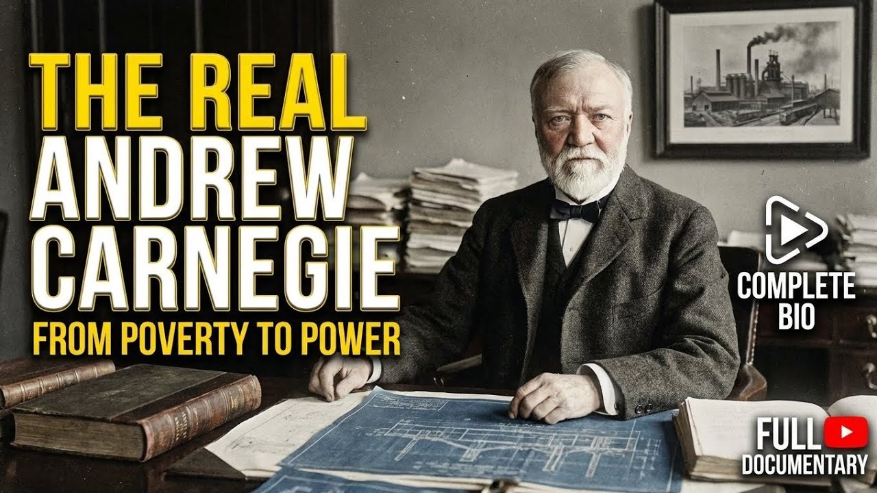 Andrew Carnegie Biography | From Poor Immigrant to Steel King