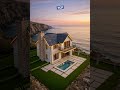 From Abandoned Ruin to Luxury Cliffside Home #satisfying  #construction  #timelapse