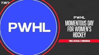 A momentous day for women's hockey as the PWHL is officially announced