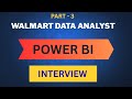 Scenario: Walmart Power Bi Interview |Must Watch to Crack Power BI Interview | #powerbiinterview