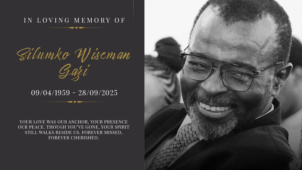 In Loving Memory of Silumko Wiseman Gazi