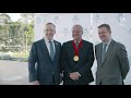 Greg Hartung AO receives the Paralympic Order