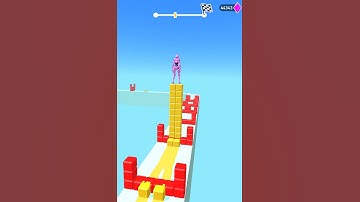 STACK SURF 3D | Level 48 | Gameplay | #Shorts