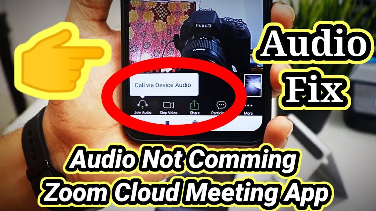 Zoom Cloud Meeting App Audio not Coming | Audio Problems Fix | Host Sound Not Coming | In hindi