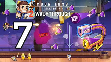 Jetpack Joyride 2: Moon Tomb SECTOR 7 walkthrough #applearcade #newupdate @appsunveiled