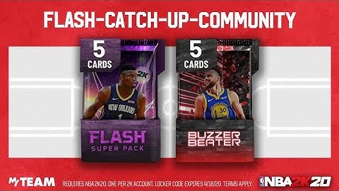 *NEW* 2K20 MYTEAM  LOCKER CODE FOR A FREE FLASH PACK & BUZZER BEATER PACK!! NBA2K20 MyTEAM