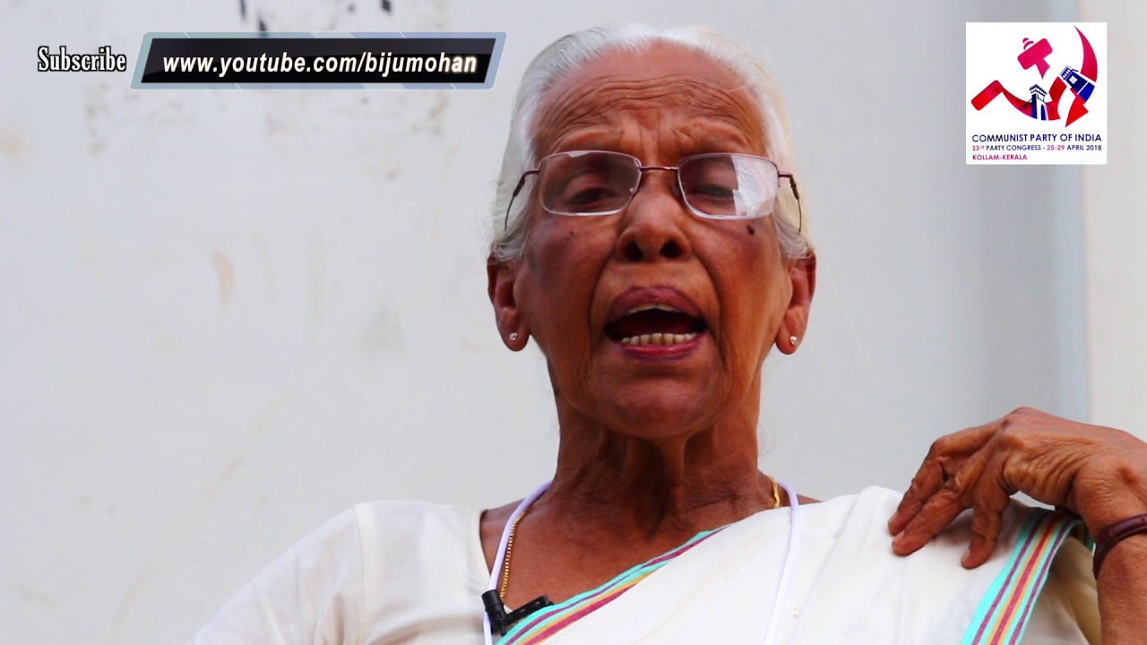 PK Medhini singing Red salute song