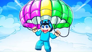 Flying 100,000 MPH in Roblox Skydiving Simulator! With Crazy Fan Girl!