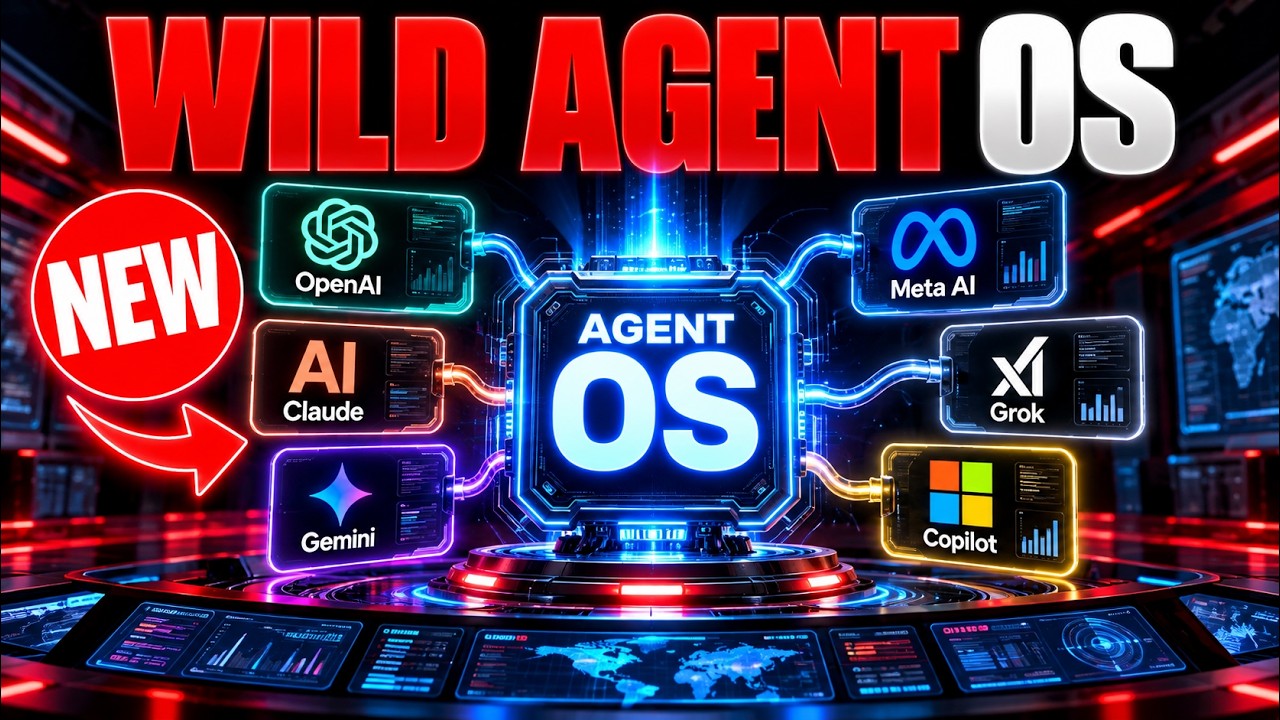 NEW AI AGENT OS is an ABSOLUTE GAME CHANGER! 🔥