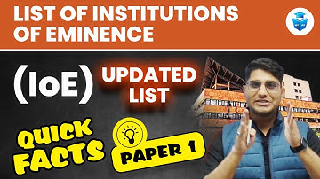 NTA UGC NET 2023| Institute of Eminence( IOE)| Quick Facts of Paper1 JRFAdda