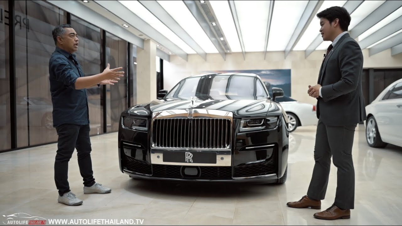 พาชม Rollsroyce New Ghost ค่าตัวเริ่มต้น 35.9 ล้านบาท - Youtube