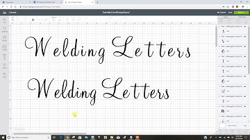 Teach Me Cricut Design Space - Weld Letters #CricutTip