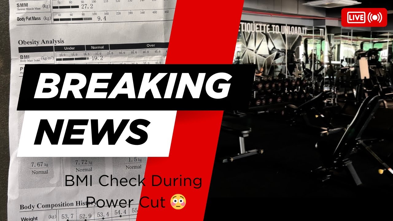 Power Cut + BMI Check Day 😂 | Unexpected Gym Vlog