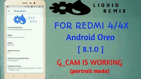 Full ROM review of liquid OS | Android oreo | 8.1.0 | for Redmi 4/4x