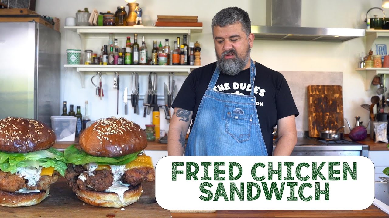Fried chicken (i sandwich)