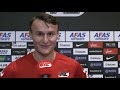 Koopmeiners trots: 'Onwijs genoten van debuut' | AZ - FC Utrecht