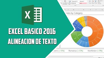 Excel 2016 – Alineación de texto – Video 20