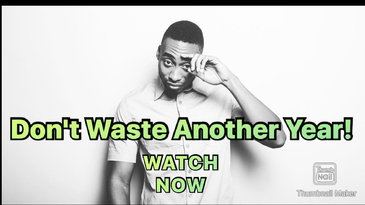 Don't Waste Another Year! || Best Motivational Video || Prince Ea - YouTube