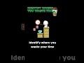 Identify Where You Waste Time #biologybasics #poeticprep #exammotivation