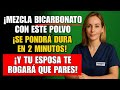 ¡NUNCA uses Bicarbonato solo! Mézclalo ASÍ para Potencia Vascular ÍNTIMA al Instante