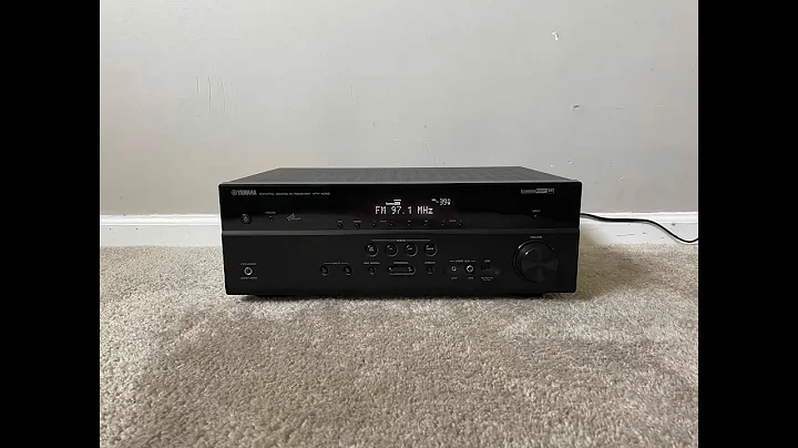 How to Factory Reset Yamaha HTR-4065 5.1 HDMI Home Theater Surround Receiver