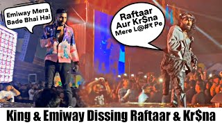 King, Emiway, Munawar Performance Diss  Raftaar & Kr$na | Spotify Rap91 Concert