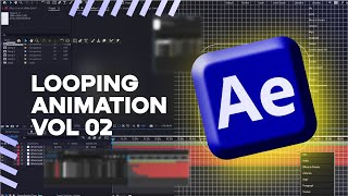 Looping Animation In Adobe After Effects - After Effects Course Chapter 56.