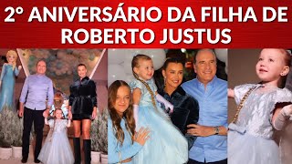Filha De Roberto Justus Ganha 2 Festa De Aniversário Luxuosa - Vicky 3 Anos
