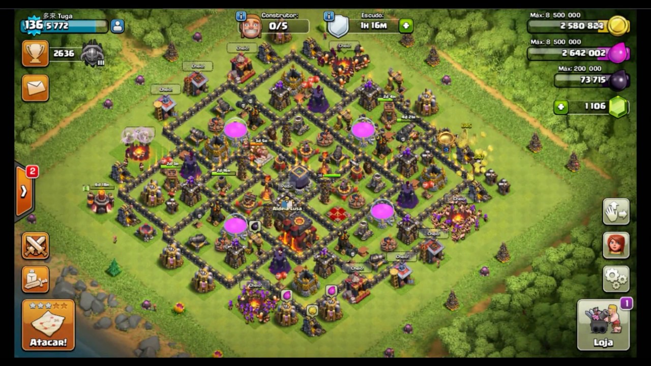 Clash Of Clans - MY TH10 Farming strategy!!!